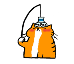 tabby cat diary 2 sticker #7712409