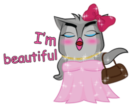 Lovely Owl [ENG] sticker #7712872