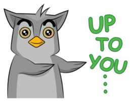 Lovely Owl [ENG] sticker #7712878