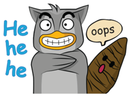 Lovely Owl [ENG] sticker #7712882