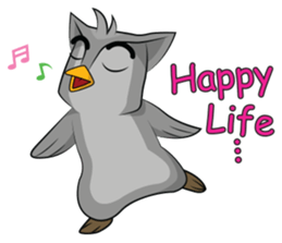 Lovely Owl [ENG] sticker #7712883