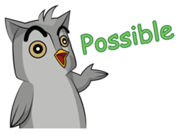 Lovely Owl [ENG] sticker #7712891