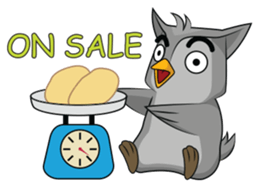 Lovely Owl [ENG] sticker #7712893