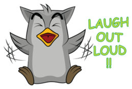 Lovely Owl [ENG] sticker #7712894
