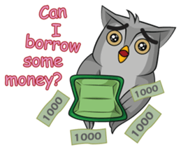 Lovely Owl [ENG] sticker #7712895