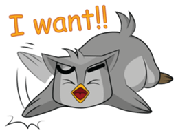 Lovely Owl [ENG] sticker #7712901