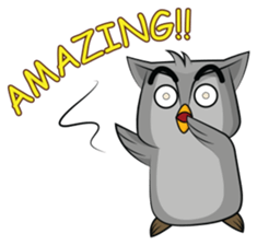 Lovely Owl [ENG] sticker #7712903