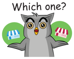 Lovely Owl [ENG] sticker #7712904