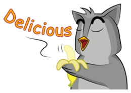 Lovely Owl [ENG] sticker #7712905