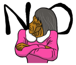 Pink beldam's attack sticker #7713149