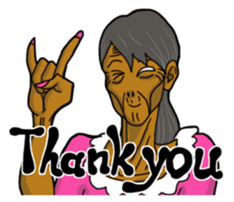 Pink beldam's attack sticker #7713156