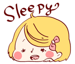 Girl's sticker!!! sticker #7713197