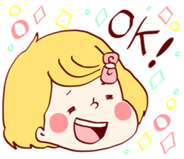 Girl's sticker!!! sticker #7713207