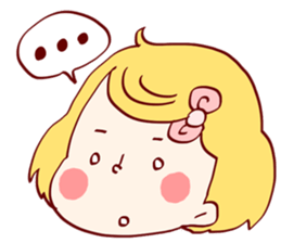 Girl's sticker!!! sticker #7713210