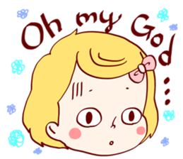 Girl's sticker!!! sticker #7713216