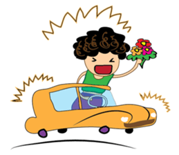 Sam_boy fun sticker #7713350