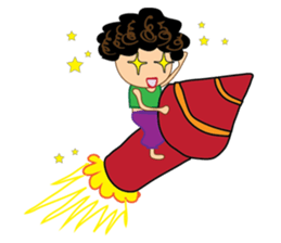 Sam_boy fun sticker #7713352