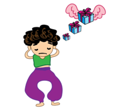 Sam_boy fun sticker #7713354