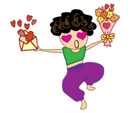 Sam_boy fun sticker #7713355