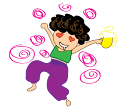 Sam_boy fun sticker #7713356