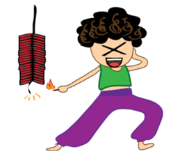 Sam_boy fun sticker #7713358