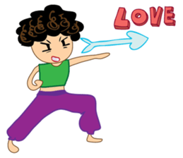 Sam_boy fun sticker #7713362