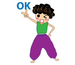 Sam_boy fun sticker #7713373