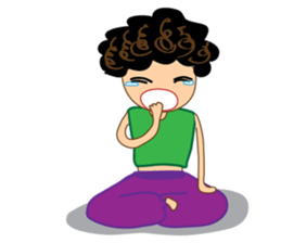 Sam_boy fun sticker #7713375