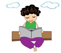 Sam_boy fun sticker #7713380