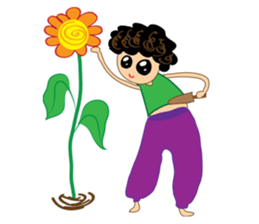 Sam_boy fun sticker #7713387