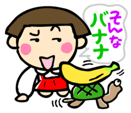 Showa retro girl 2 sticker #7713423