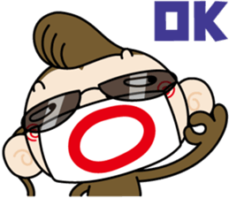 Loose monchi-10/gangster ver. sticker #7713464