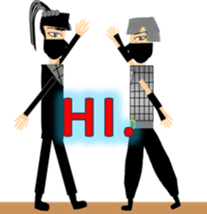 Ninja & Ninja sticker #7713616