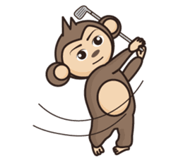 Ramen love to cool monkey sticker #7713654