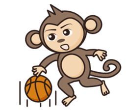 Ramen love to cool monkey sticker #7713655