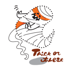 Boy and Blue bear6 sticker #7714117