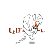 Boy and Blue bear6 sticker #7714126