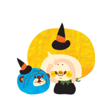 Boy and Blue bear6 sticker #7714142