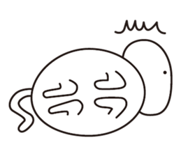 3-point Facial cat sticker #7714249