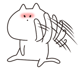 3-point Facial cat sticker #7714264