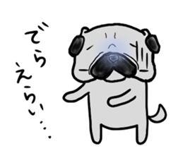 pug nagoya sticker #7714431