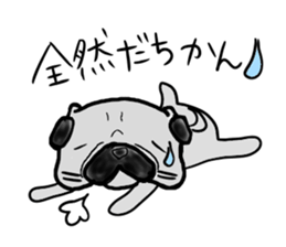 pug nagoya sticker #7714450