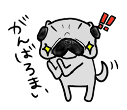 pug nagoya sticker #7714459