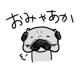 pug nagoya sticker #7714462
