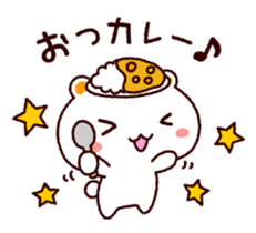 TAMACHAN THE SHIROKUMANEKO (PUNS) sticker #7714798