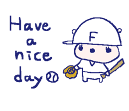 English bear sticker2 at work sticker #7714951