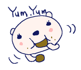 English bear sticker2 at work sticker #7714952