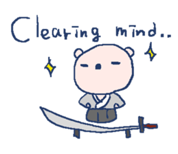 English bear sticker2 at work sticker #7714957