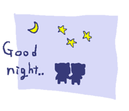 English bear sticker2 at work sticker #7714958