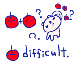 English bear sticker2 at work sticker #7714962